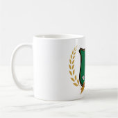 GOLF Crest with Laurelリースとモノグラム コーヒーマグカップ (左)