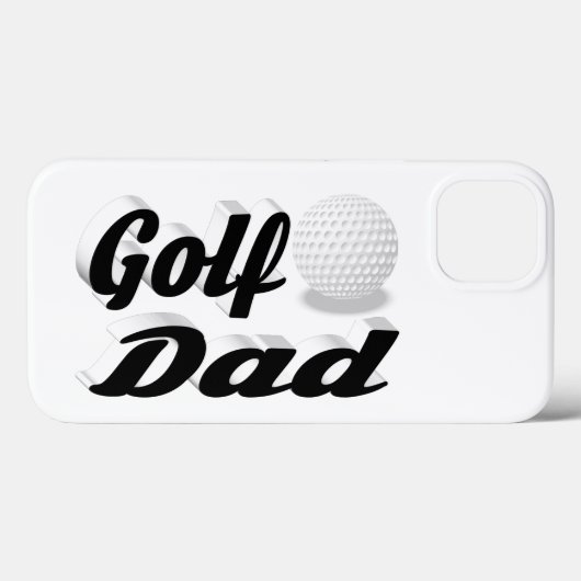 Golf Dad  iPhone Case Case-Mate iPhoneケース (裏面 (横))