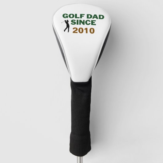 Golf Dad Since Year Vintage Design ゴルフヘッドカバー (正面)