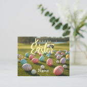 Golf  Easter Holiday for golfer  シーズンポストカード (スタンド正面)