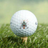 Golf Equipment Christmas Tree Christmas Golf ゴルフボール (インサイチュ 木)