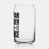 Golf Etched Can Glass ガラス缶 (左)