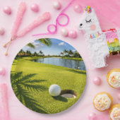 Golf Florida themed  ペーパープレート (パーティー)