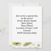 Golf Florida themed you are invited 招待状 (裏面)