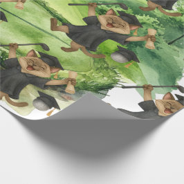 Golf Graduation themed for Cat Lover Golfer ラッピングペーパー