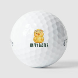 Golf Happy Easter  with Chicken  ゴルフボール