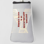 Golf Head Cover ゴルフヘッドカバー (回転90)