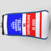 Golf Head Cover ゴルフヘッドカバー (正面)