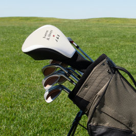 Golf Head Cover Forever & Always Romantic Custom I ゴルフヘッドカバー