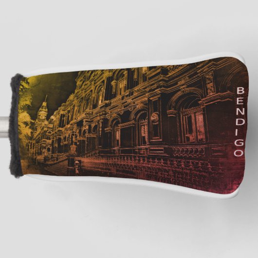 Golf head cover putter ゴルフヘッドカバー (正面)