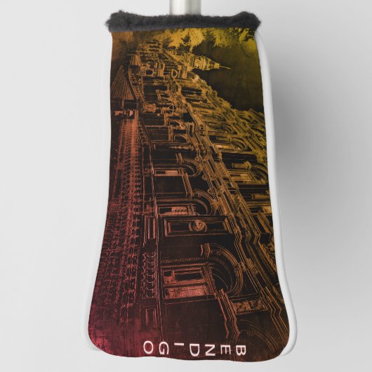 Golf head cover putter ゴルフヘッドカバー (回転90)