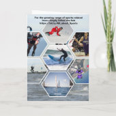 Golf. Hole in one. カード (裏面)