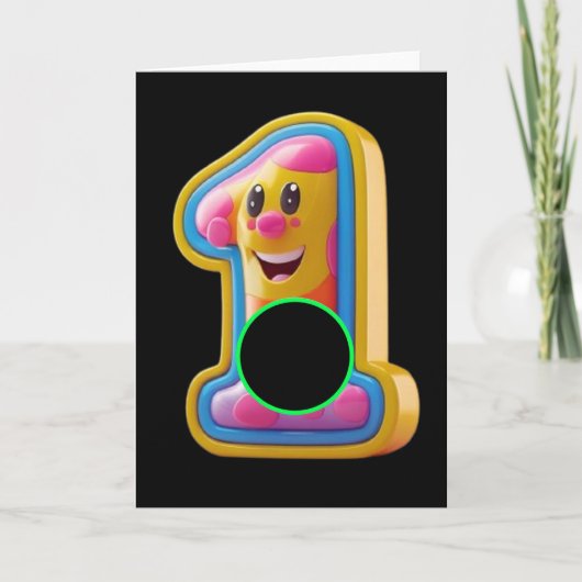 Golf. Hole in one. カード (正面)