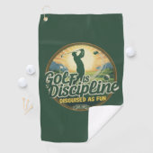 Golf Is Discipline Disguised as Fun ゴルフタオル (インサイチュ)