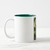 Golf Is Discipline Disguised as Fun | Motivational ツートーンマグカップ (左)