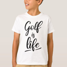 Golf is life tシャツ