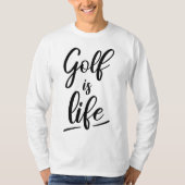 Golf is life tシャツ (正面)