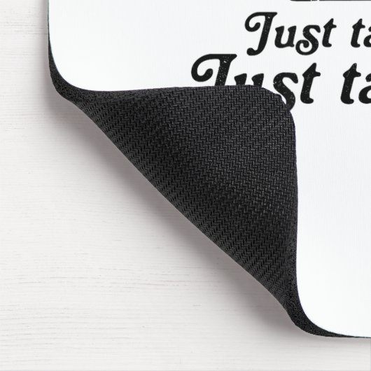 Golf Just Tap It In Funny Golf Player Golfing Srt  マウスパッド (コーナー)