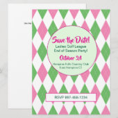 Golf League Season Finale Invitation – Custom (正面/裏面)