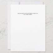 Golf League Season Finale Invitation – Custom (裏面)