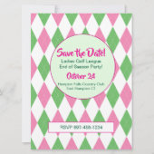 Golf League Season Finale Invitation – Custom (正面)