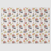 Golf “Let’s Par-Tee” Christmas Party Pattern 薄葉紙 (正面)