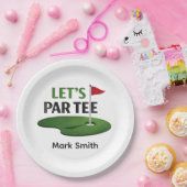 Golf Let’s Par Tee Napkins | Golf Bachelor Party  ペーパープレート (パーティー)