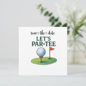 Golf Let’s Par-Tee Party Golf Theme  セーブザデート (スタンド正面)