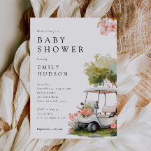 Golf Let's Par-tee Baby Shower