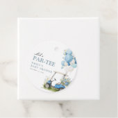 Golf Let's Par-tee Boy Baby Shower フェイバータグ (インサイチュ)