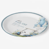 Golf Let's Par-tee Boy Baby Shower ペーパープレート (アングル)