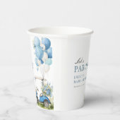 Golf Let's Par-tee Boy Baby Shower 紙コップ (右)