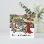 Golf Let's Par Tee Christmas Party for Golfer  シーズンカード (スタンド正面)