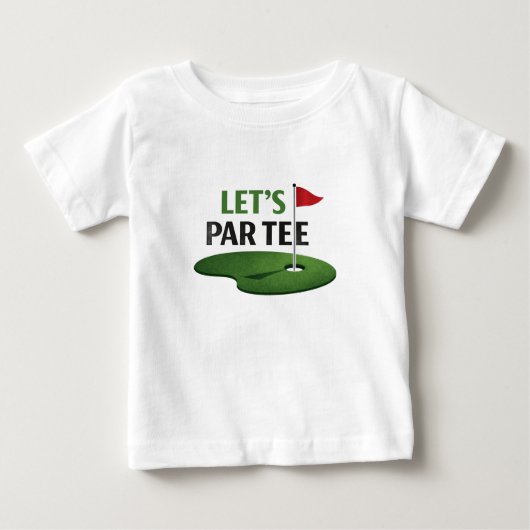 Golf Let's Par Tee for Golfer ベビーTシャツ (正面)