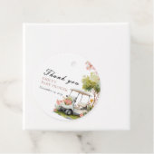 Golf Let's Par-tee Girl Baby Shower フェイバータグ (インサイチュ)