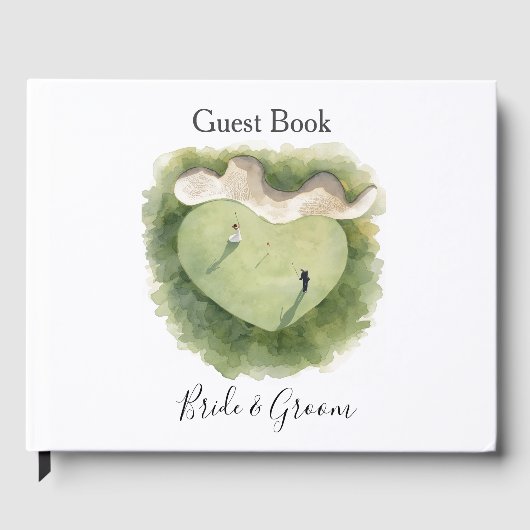 Golf Let's Par tee with Bride and Groom Wedding  ゲストブック (正面)