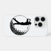 Golf Lover, Golfer  iPhoneケース (裏面横)