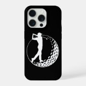 Golf Lover, Golfer  iPhoneケース (裏面)
