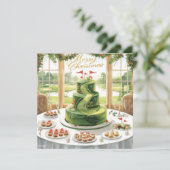 Golf Merry Christmas from Golf Course Clubhouse シーズンカード (スタンド正面)