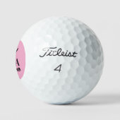 Golf modern typography initials monogram elegant  ゴルフボール (ロゴ)