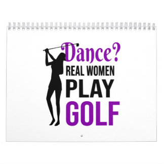 Golf Mom Golfer Women Golfing Sayings カレンダー