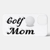 Golf Mom  iPhone Case Case-Mate iPhoneケース (裏面 (横))