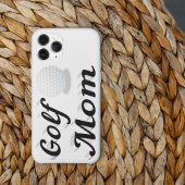 Golf Mom  iPhone Case Case-Mate iPhoneケース