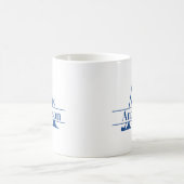 Golf Mug-Custom Name コーヒーマグカップ (中央)