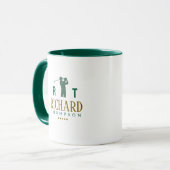 Golf Mug with Name for Elegant Golfers マグカップ (正面左)