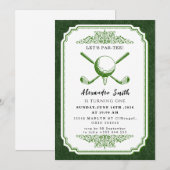 Golf Party 招待状 (正面/裏面)