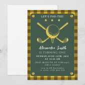 Golf Party 招待状 (正面/裏面)