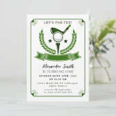 Golf Party 招待状 (スタンド正面)