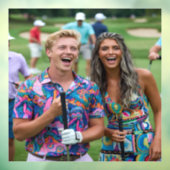 Golf Photo Customize Personalize ウィンドウサイン (シート3)