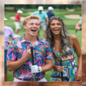 Golf Photo Customize Personalize ウィンドウサイン (シート2)